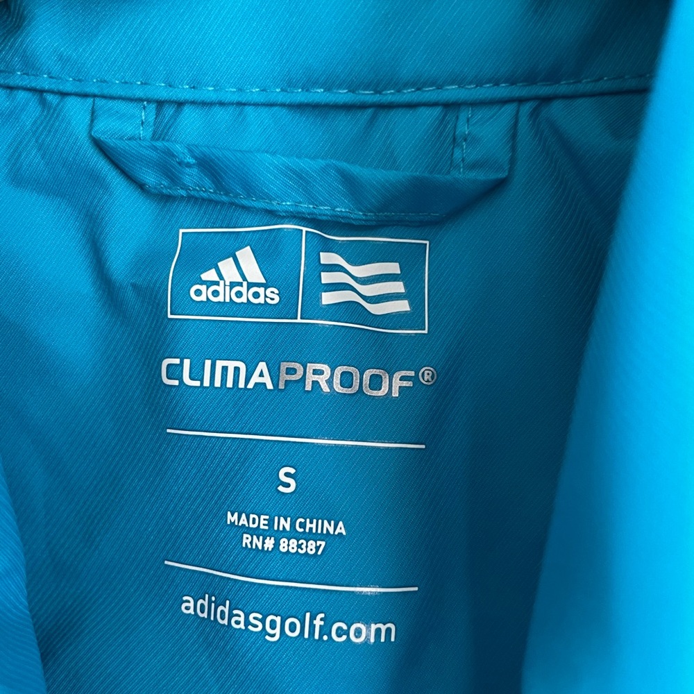 Adidas Performance Full Zip Lightweight Windbreak… - image 3